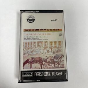 The Fountains of Rome Sir Malcolm Sargent Symphony Orchestra Cassette
